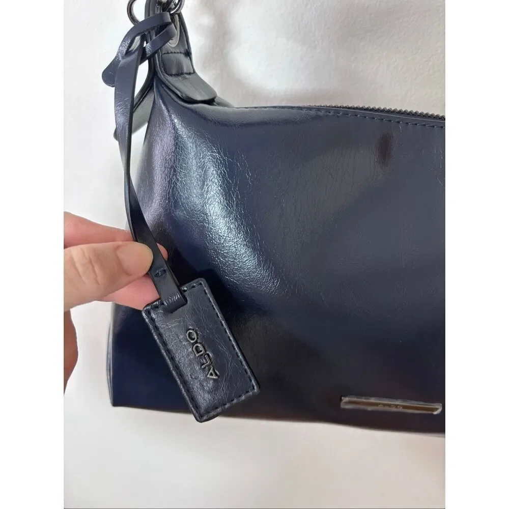 Aldo boho shoulder crossbody bag blue new